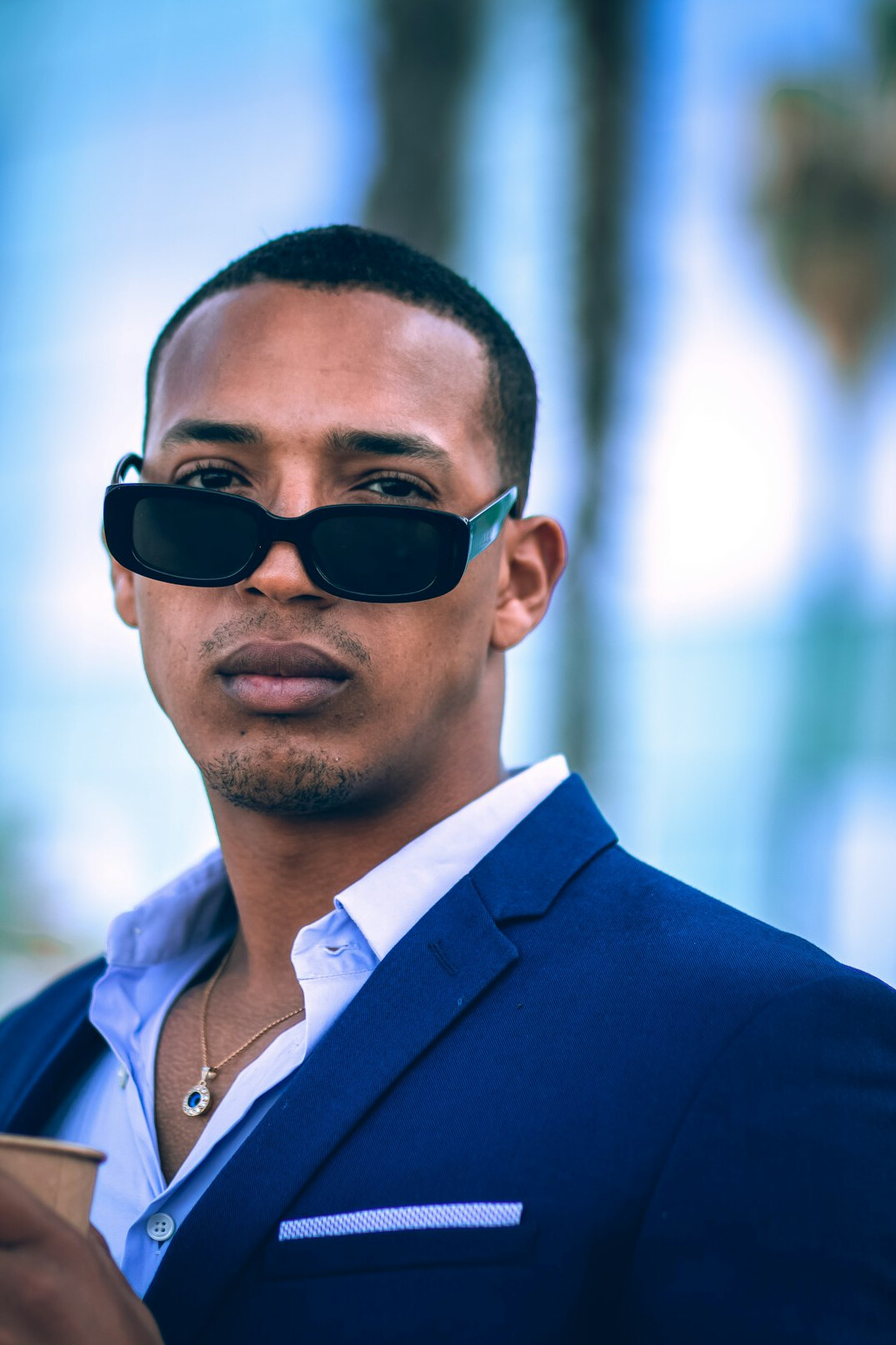 Portrait of a confident man in a suit