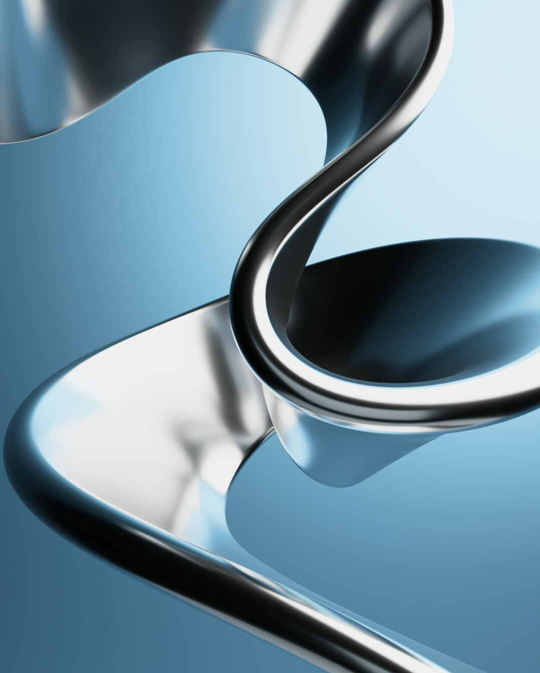 Stethoscope resting on a clean surface